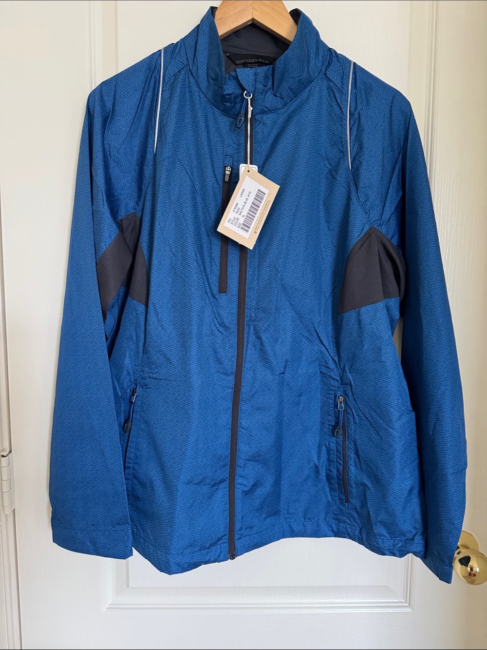 North End Ladies Sustain Rain Jacket